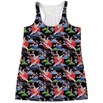 Japanese Traditional Pattern Print Women's Racerback Tank Top
