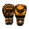Japanese Warrior Mask Print Boxing Gloves