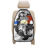 Japanese White Tiger Tattoo Print Car Seat Organizers