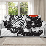 Japanese White Tiger Tattoo Print Oversized Sofa Protector