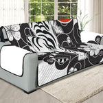 Japanese White Tiger Tattoo Print Oversized Sofa Protector