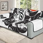 Japanese White Tiger Tattoo Print Oversized Sofa Protector