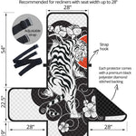 Japanese White Tiger Tattoo Print Recliner Protector