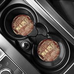 Jesus Religious Words Print Car Coasters