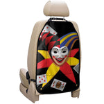 Joker And Playing Cards Print Car Seat Organizers