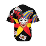Joker And Playing Cards Print Men's Baseball Jersey
