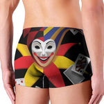 Joker And Playing Cards Print Men's Boxer Briefs