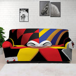 Joker And Playing Cards Print Sofa Cover