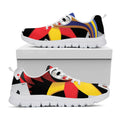 Joker And Playing Cards Print White Running Shoes