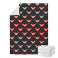 Joker Smile Pattern Print Blanket