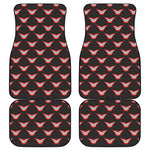 Joker Smile Pattern Print Front and Back Car Floor Mats
