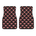 Joker Smile Pattern Print Front Car Floor Mats