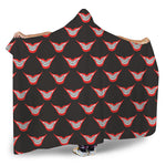 Joker Smile Pattern Print Hooded Blanket