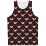 Joker Smile Pattern Print Men's Tank Top