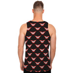 Joker Smile Pattern Print Men's Tank Top