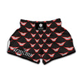 Joker Smile Pattern Print Muay Thai Boxing Shorts