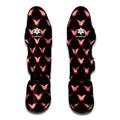 Joker Smile Pattern Print Muay Thai Shin Guards