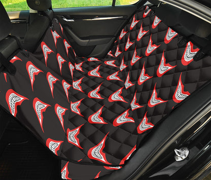 Joker Smile Pattern Print Pet Car Back Seat Cover