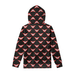 Joker Smile Pattern Print Pullover Hoodie