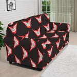 Joker Smile Pattern Print Sofa Cover
