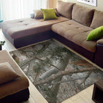 Jungle Hunting Camouflage Print Area Rug