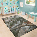 Jungle Hunting Camouflage Print Area Rug