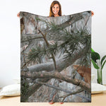 Jungle Hunting Camouflage Print Blanket