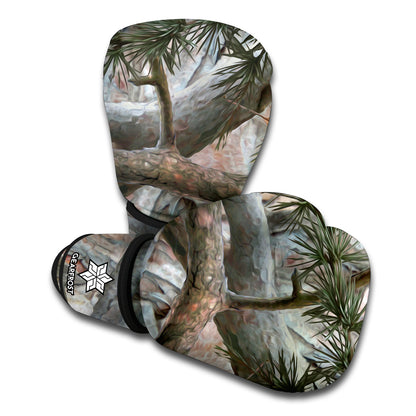 Jungle Hunting Camouflage Print Boxing Gloves