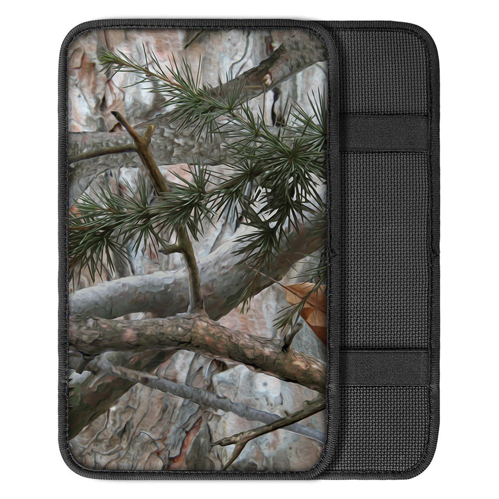 Jungle Hunting Camouflage Print Car Center Console Cover