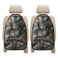 Jungle Hunting Camouflage Print Car Seat Organizers