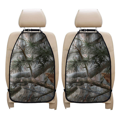 Jungle Hunting Camouflage Print Car Seat Organizers