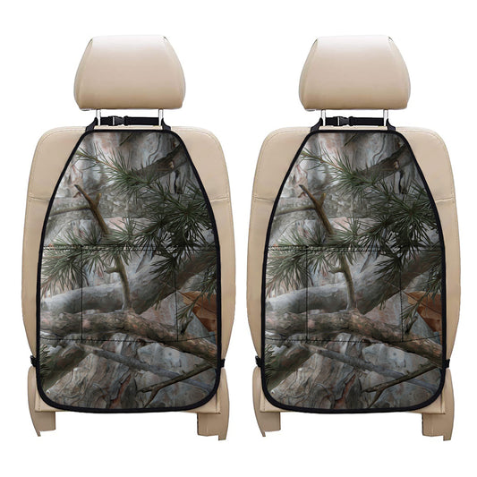 Jungle Hunting Camouflage Print Car Seat Organizers