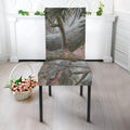 Jungle Hunting Camouflage Print Dining Chair Slipcover