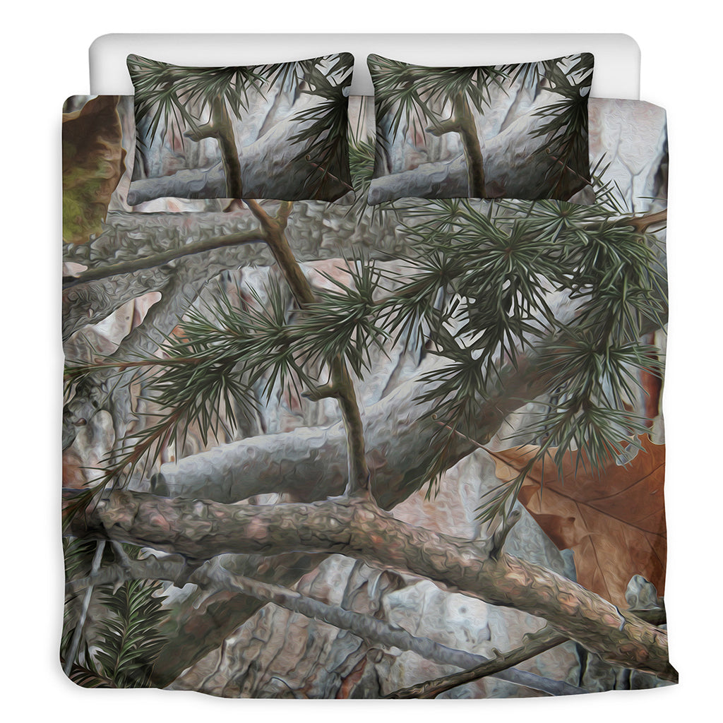 Jungle Hunting Camouflage Print Duvet Cover Bedding Set