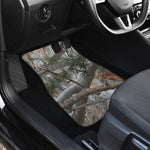 Jungle Hunting Camouflage Print Front and Back Car Floor Mats
