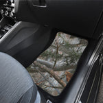 Jungle Hunting Camouflage Print Front and Back Car Floor Mats