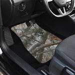 Jungle Hunting Camouflage Print Front Car Floor Mats