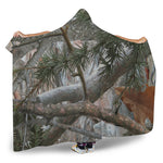 Jungle Hunting Camouflage Print Hooded Blanket