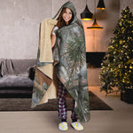 Jungle Hunting Camouflage Print Hooded Blanket