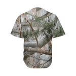Jungle Hunting Camouflage Print Men's Baseball Jersey