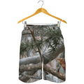 Jungle Hunting Camouflage Print Men's Shorts