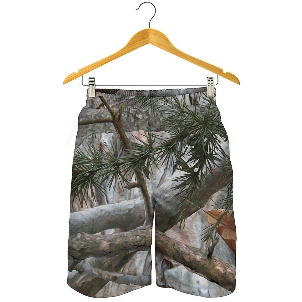 Jungle Hunting Camouflage Print Men's Shorts