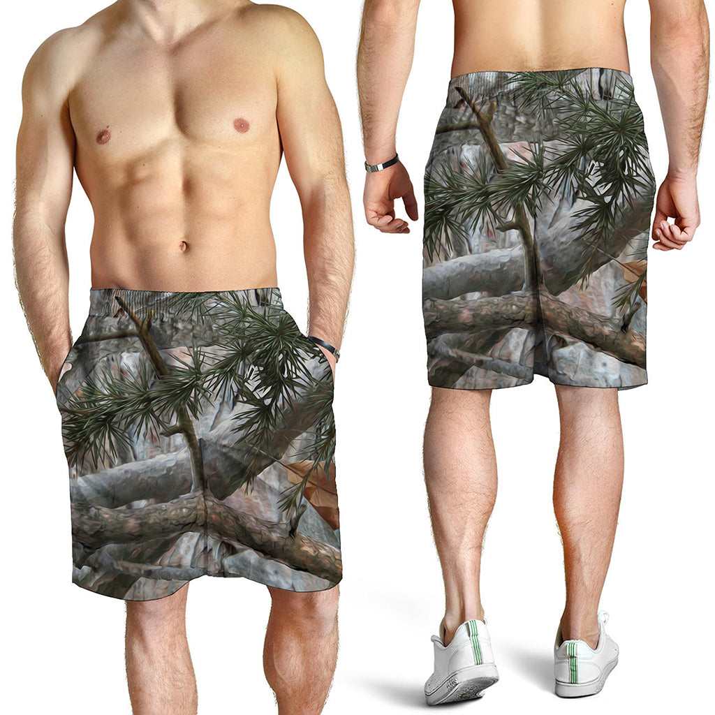Jungle Hunting Camouflage Print Men's Shorts