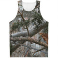 Jungle Hunting Camouflage Print Men's Tank Top