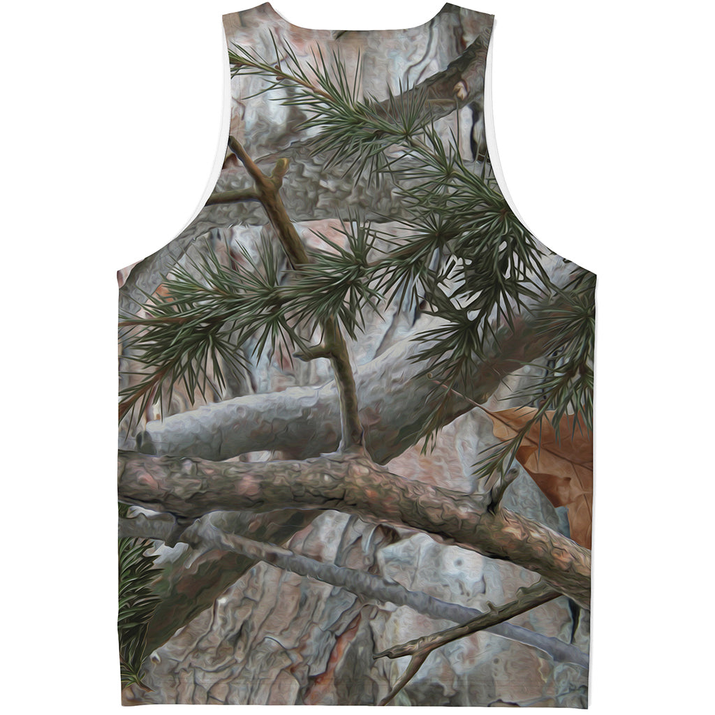 Jungle Hunting Camouflage Print Men's Tank Top