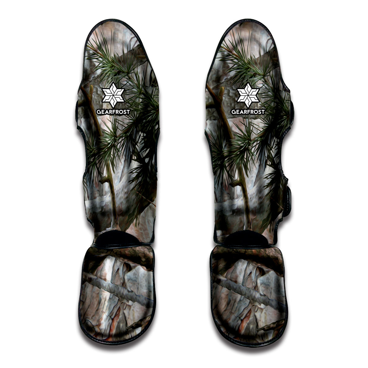 Jungle Hunting Camouflage Print Muay Thai Shin Guard