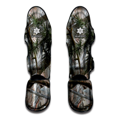 Jungle Hunting Camouflage Print Muay Thai Shin Guard