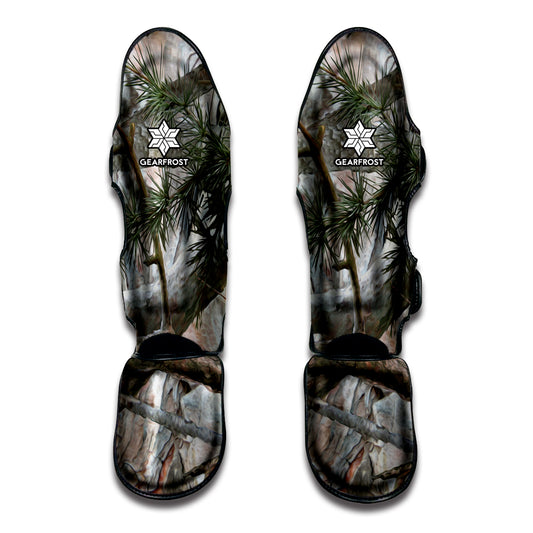 Jungle Hunting Camouflage Print Muay Thai Shin Guard
