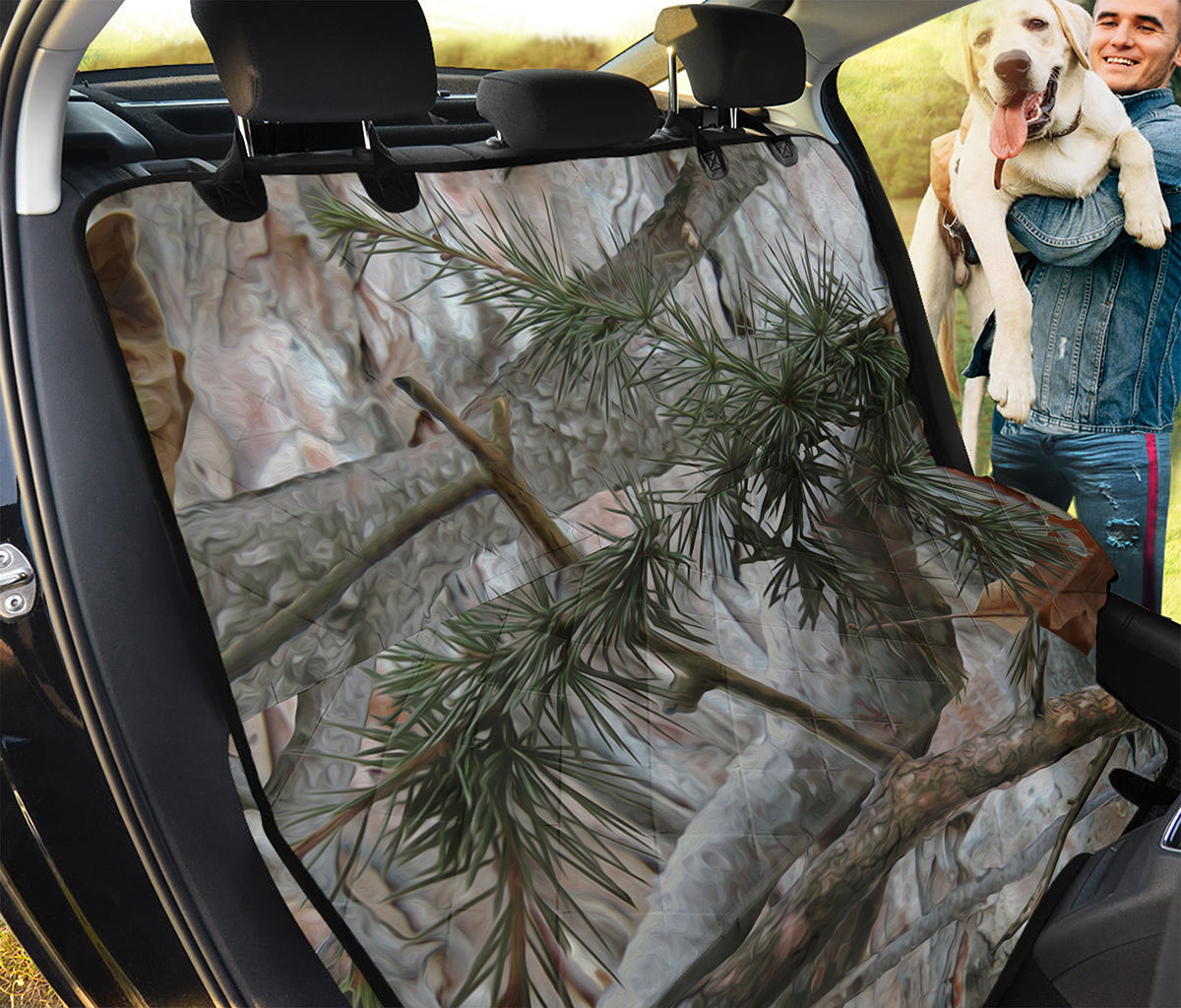 Jungle Hunting Camouflage Print Pet Car Back Seat Cover