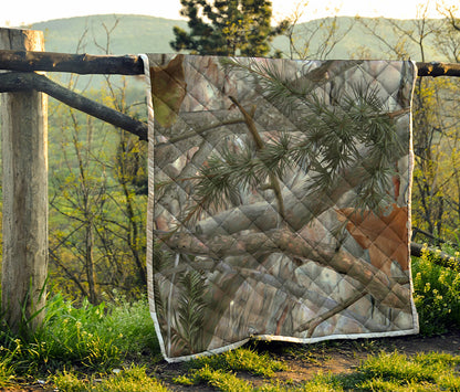 Jungle Hunting Camouflage Print Quilt
